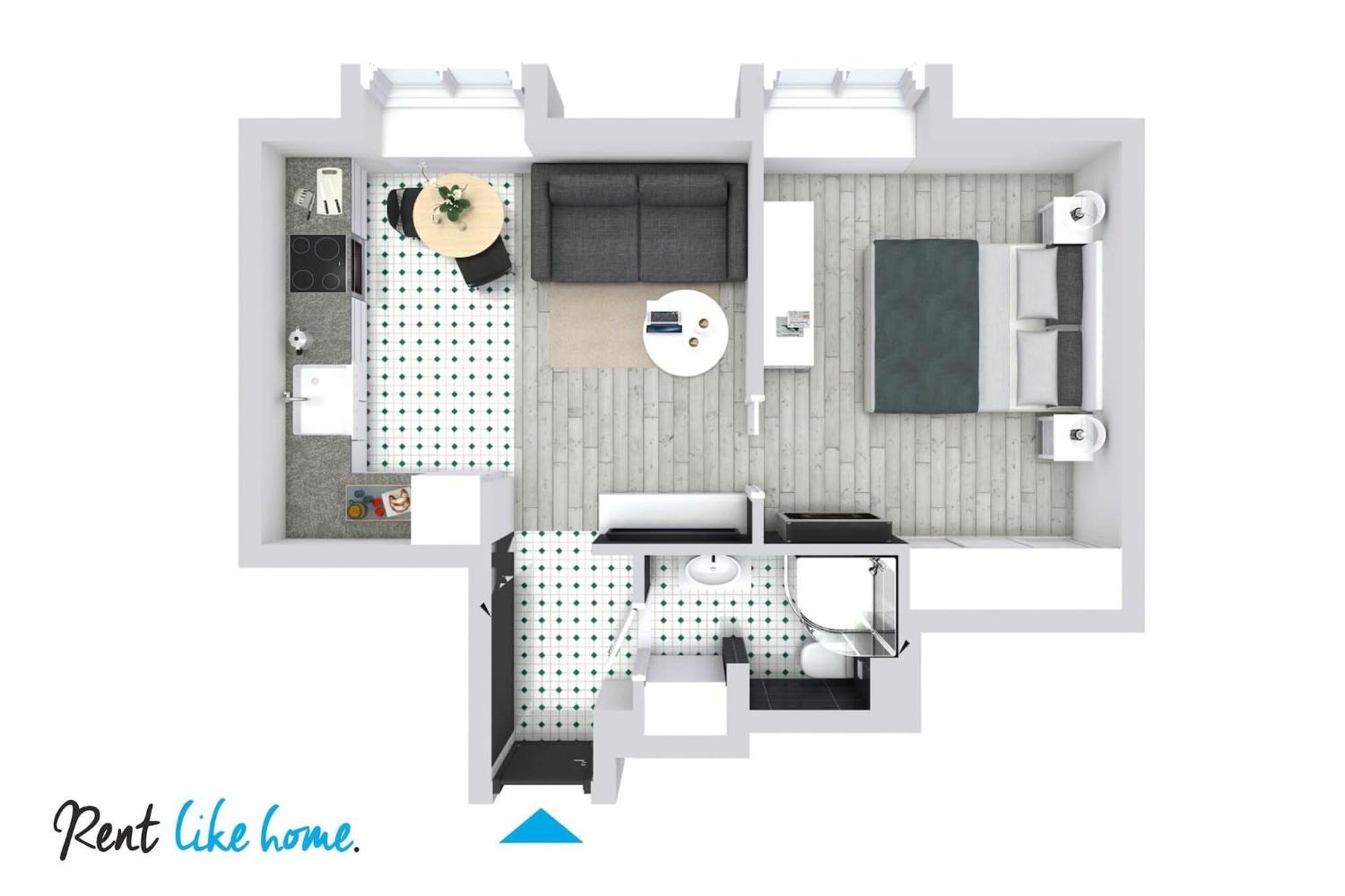Rent Like Home - Wronskiego 15 Varşova Dış mekan fotoğraf
